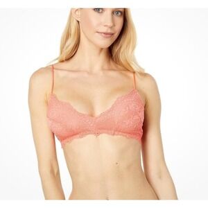 Free People Maya Multiway Lace Bralette Bundle Coral & Yellow‎ Size Small